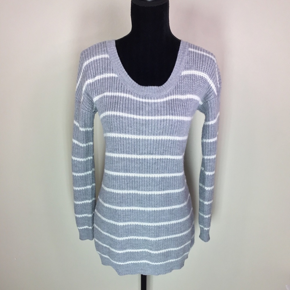 Oversized Dropped Shoulders Knit Sweater Size M